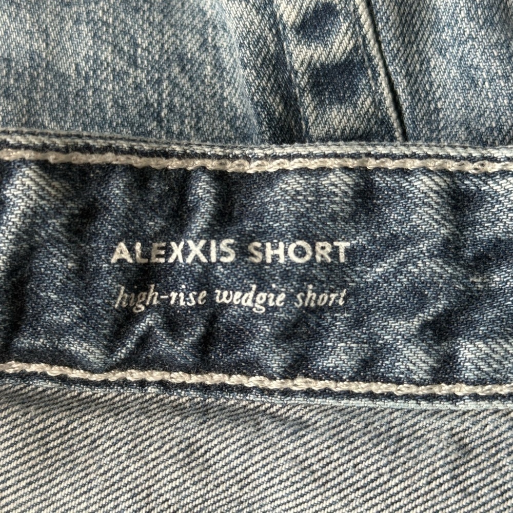 ADRIANO GOLDSCHMIED ALEXXIS HIGH RISE WEDGIE SHORTS WOMEN'S SIZE 29 - Picture 5 of 6